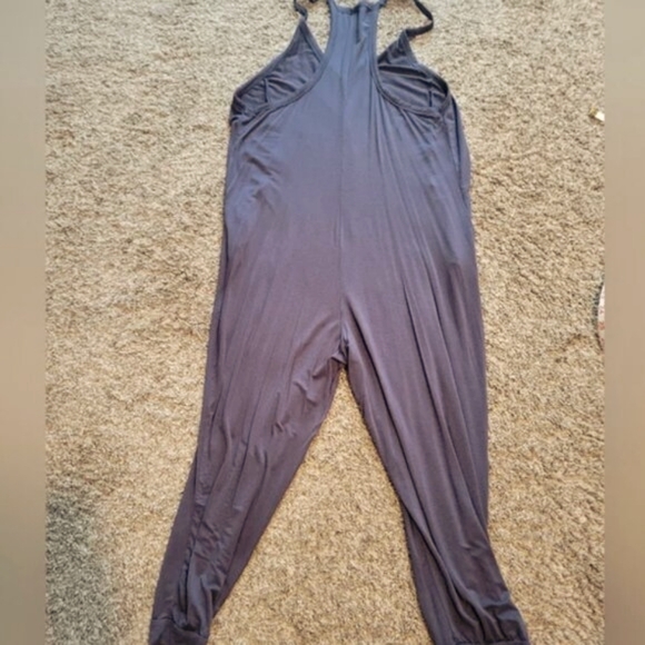 DIDK Navy Blue V-neck Jumpsuit Size Small - Picture 5 of 6